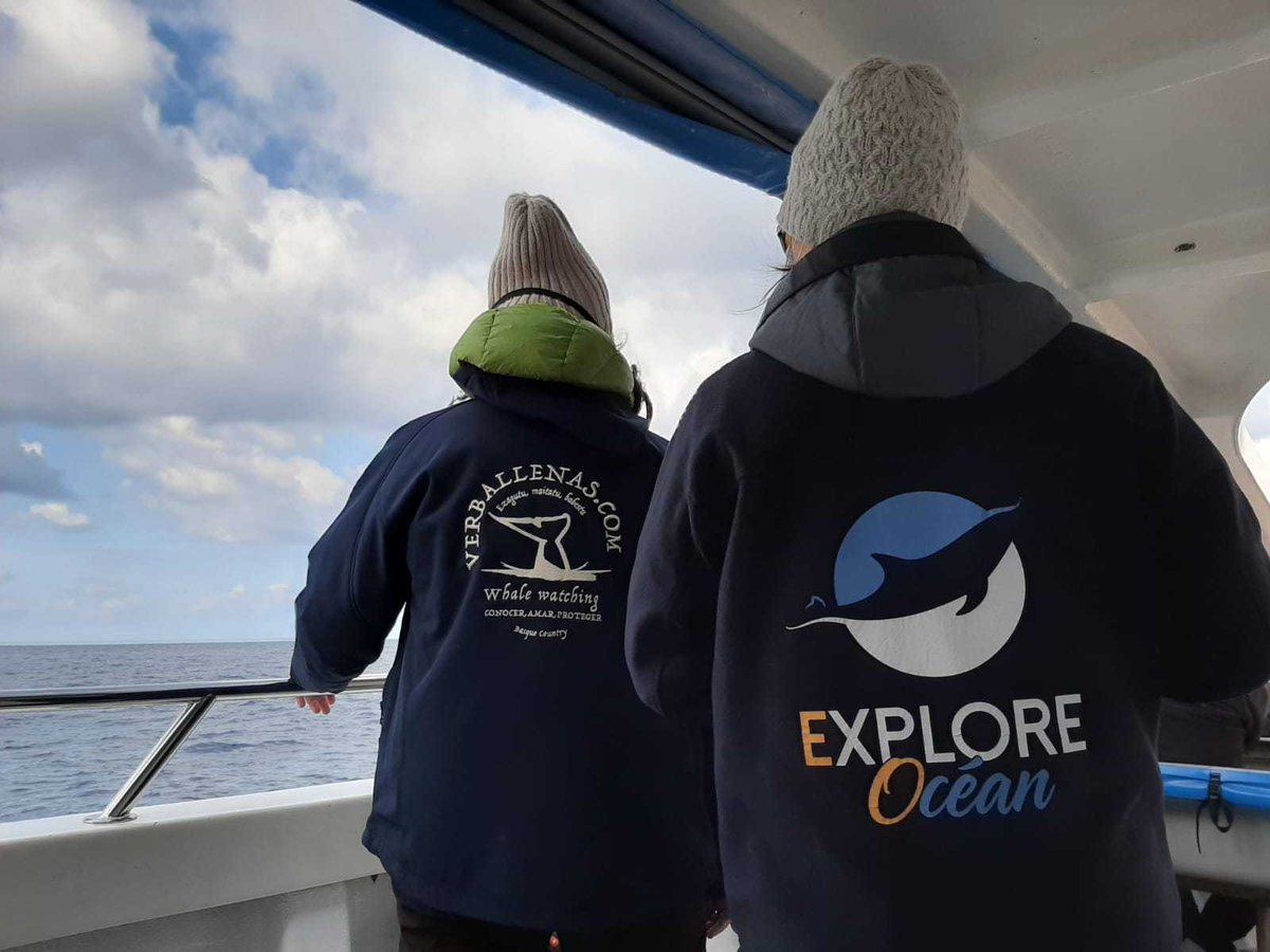 Explore_Ocean's tweet image. Octobre 2020: nous avons rencontrés nos confrères espagnols de VERBALLENAS.COM. Moment d'échange et de partage sur les espèces présentes en Biscaye. Hâte de les recevoir à bord d'Atalaya et pourquoi pas mettre en place des projets communs.
Merci encore à toute l'équipe