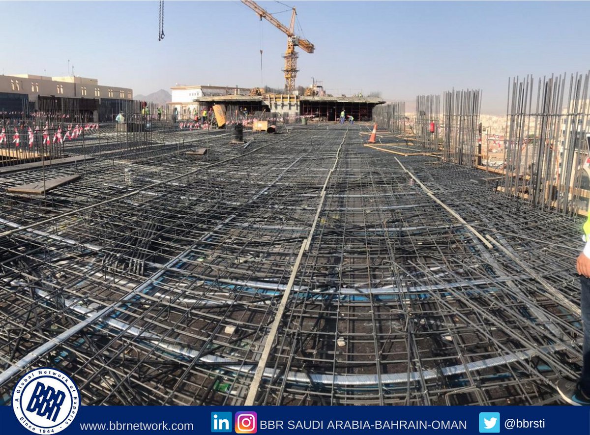 bbrsti's tweet photo. #BBR Continuing Post-tensioning works for a concrete slab of ''Kempinski Hotel” in AL-Madinah AL-Monawarah.
تقدم الأعمال في مشروع كمبنسكي بالمدينة

#BBR_Network
#BBR_CONA_CMF
#ETA_Approval
#CE_Mark
#BBR_post_tensioning #construction.
#الشد_اللاحق
#تقنيات_البناء
#هندسة #مقاولات https://t.co/eOrBE9G1dq