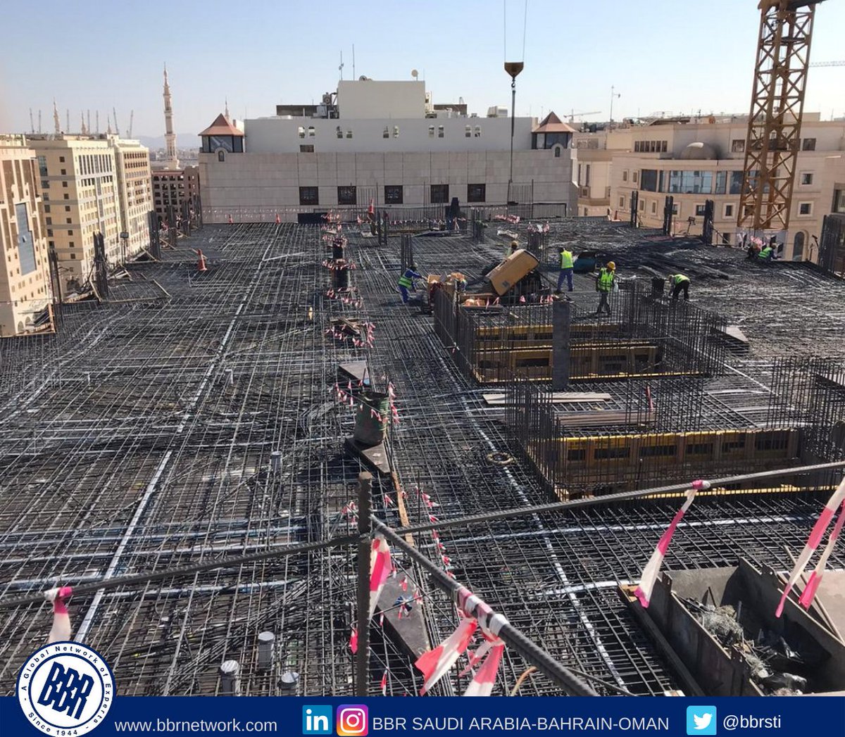 bbrsti's tweet photo. #BBR Continuing Post-tensioning works for a concrete slab of ''Kempinski Hotel” in AL-Madinah AL-Monawarah.
تقدم الأعمال في مشروع كمبنسكي بالمدينة

#BBR_Network
#BBR_CONA_CMF
#ETA_Approval
#CE_Mark
#BBR_post_tensioning #construction.
#الشد_اللاحق
#تقنيات_البناء
#هندسة #مقاولات https://t.co/eOrBE9G1dq