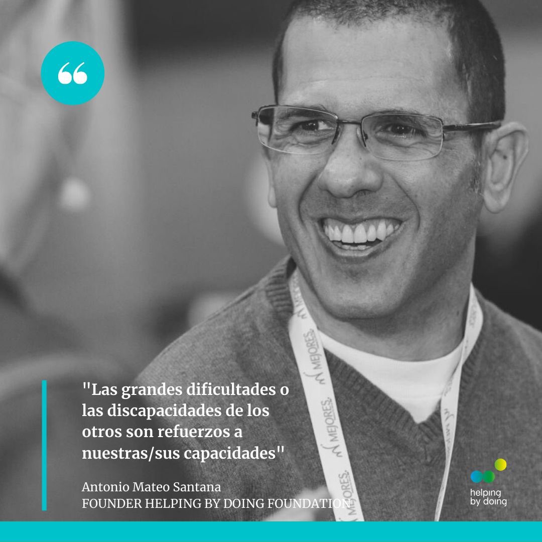 REFUERZAN NUESTRAS/SUS HABILIDADES

Toda interacción con personas con discapacidades o realidades muy diferentes a las nuestras refuerzan nuestras/sus habilidades. 

#valorcompartido #ods17 #togetherweachievemore #igualdaddeplanos #rseestrategica #evolucionaturse