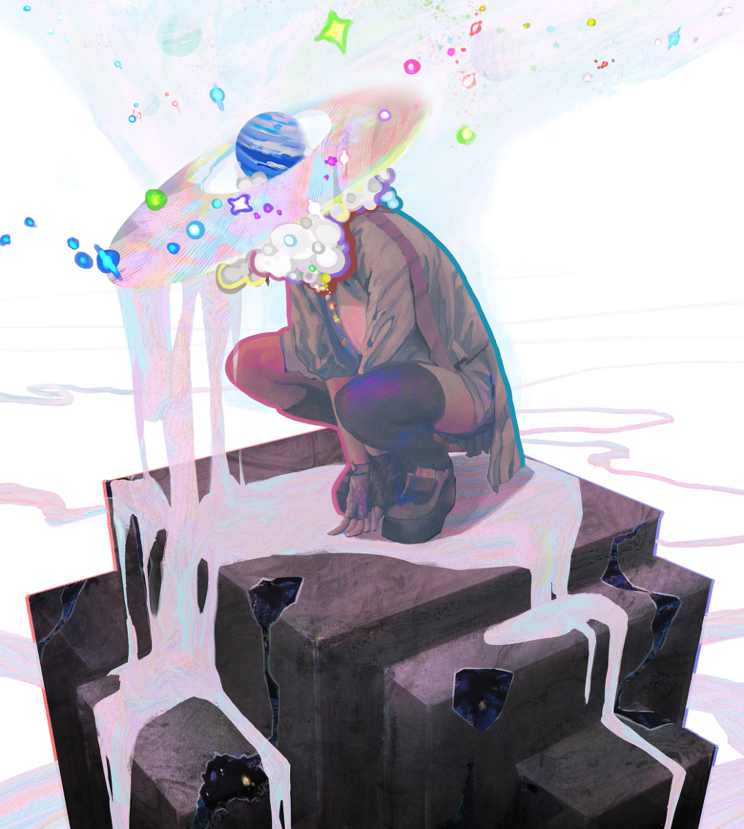 naxumi4's tweet photo. 幻之遐想 #超现实 #梦幻 #原创 #插画 https://t.co/4e3uKriT88 https://t.co/i0tkVPvFLB