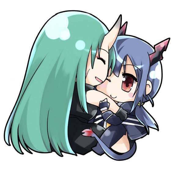 #皆さん線画と塗った後を見せてください 