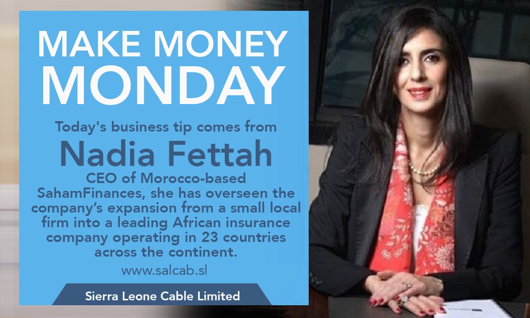 SALCAB_SL's tweet photo. Monday needs a bit of inspiration 😊 so here is a business tip from one of Africa’s greats . https://t.co/jXST5M2faQ