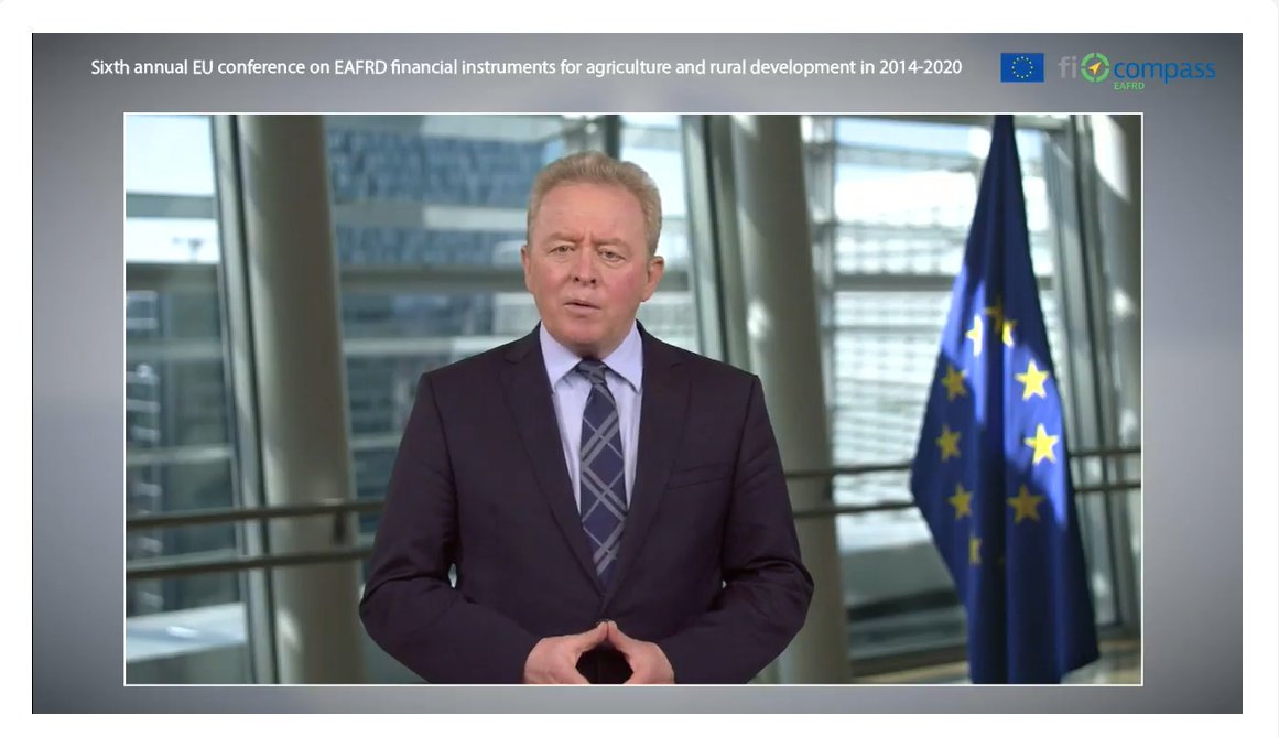 farminfin's tweet photo. Today we are attending the online @ficompass Sixth annual EU conference on #EAFRD #financialinstruments for #agriculture & rural development in 2014-2020. Commissioner @jwojc: "Financial instruments are key in the development of rural areas".
.
.
.
#farminfin #innovativefinance https://t.co/0saYfOSPjt