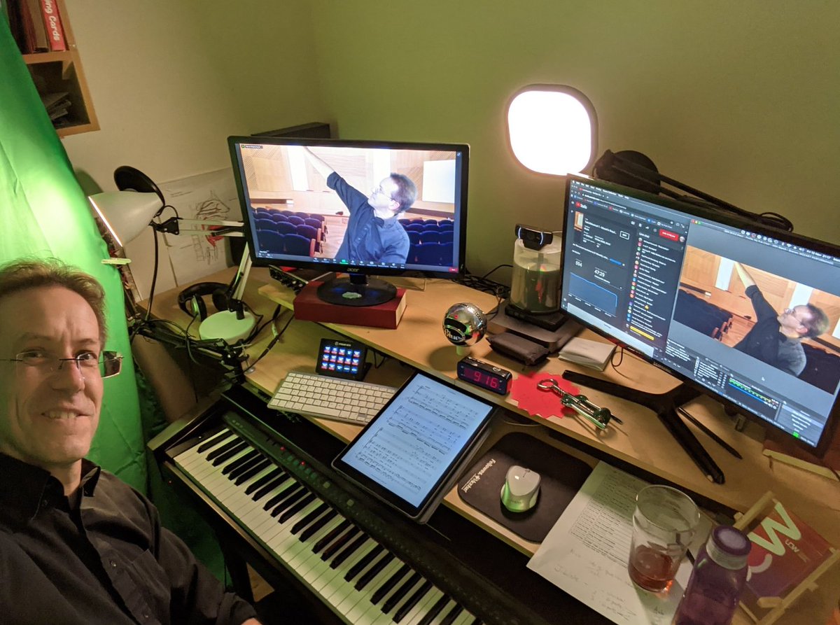 runbysingers's tweet photo. Stand by for Week 2 of #VirtualVienna #MozartRequiem with @MattFinchMusic1 and a cast of over 1,000! We may all be far-flung but there's a real sense of community 🎶🌍 #virtualchoirs https://t.co/Asyh5IVAjo https://t.co/sqPDXFCAzz