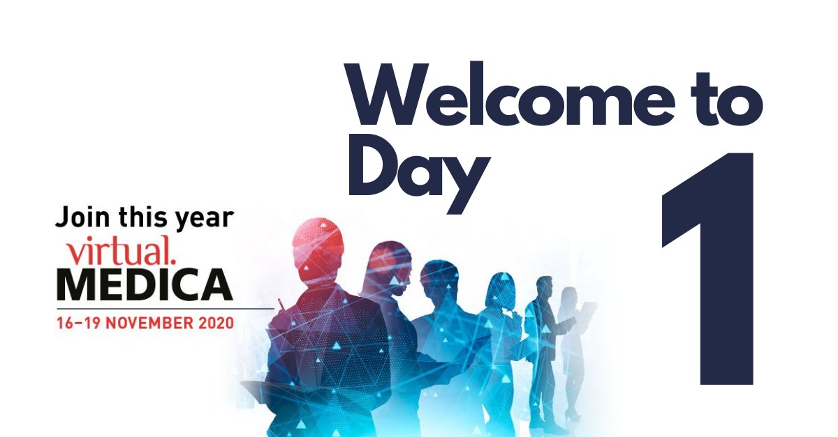 MEDICATradeFair's tweet photo. Erster Tag der virtual.MEDICA 2020! Verpassen Sie nicht unser heutiges Programm in unserer virtuellen #ConferenceArea mit Top-Speakern und hochkarätigen Podiumsdiskussionen! 👇💪 https://t.co/6KPlDxJloh #virtualmedica #medcom2020 #wemedicareforyou https://t.co/CW7phco3V5