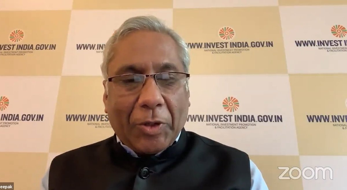 DeccanDialogue's tweet photo. "Global supply chains are reshowing themselves" @DeepakBagla_ , MD and CEO, @investindia
#AtmaNirbharBharat #synchronising #globalisation
#decentralised #cooperation #Crisis #COVID19 #DeccanDialogue #India #Government @invest_punjab https://t.co/kt0sBrlWxw