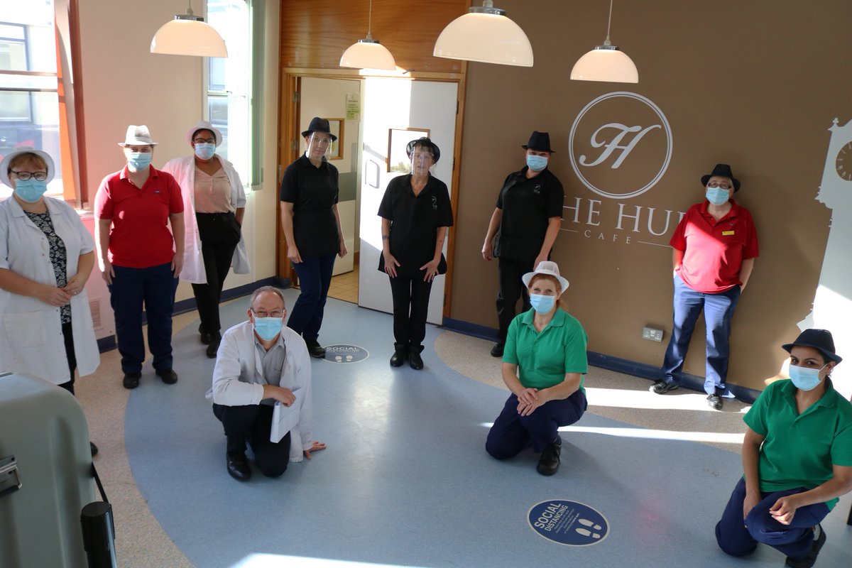 This week's #TeamoftheWeek is our amazing Hub &amp; Dining Room team. These guys have been pivotal in helping us implement coronavirus precautions in the Dining Room to protect our staff and always serving up good grub! We're really grateful for this team🙌