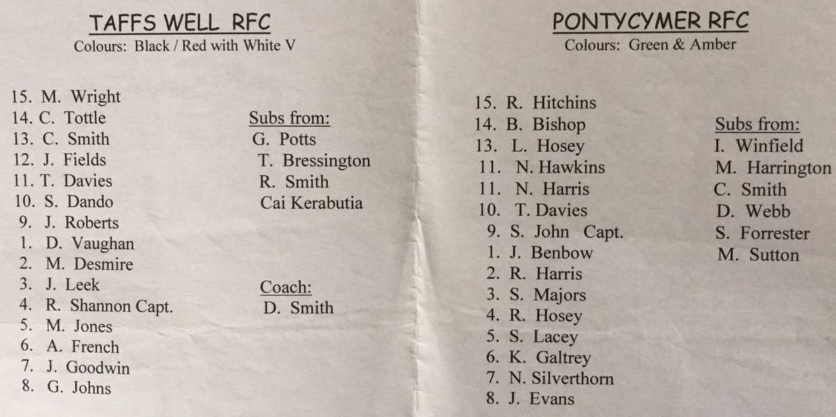 PontycymmerR's tweet photo. 💚🧡MATCHDAY MONDAY💚🧡 Today’s programme is from our 125th Anniversary season of 2012/13 and a 55-8 victory over @TaffsWellRFC at Maes Gwyn, our points came via S.John(2T) R.Hawkins,J.Evans,K.Galtry, R.Hitchings,J.Bishop,T.Davies(1T,6C,2P). #MoreCheesePlease #JohnnyBow https://t.co/ACgXLDVTMm