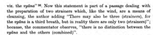 Logical extensions of dualities to triads w/the qualifying example of Indra making aware his peers of the theological importance of 3 in rites, famously instituting the 3rd pressing of Soma while other empiricists noted intermediate thirds: a 3rd 'breath', 'consciousness', 'men'.
