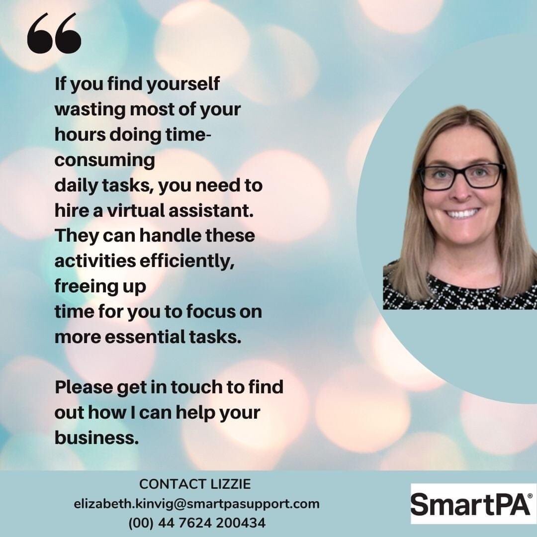 EJKSmartPA's tweet photo. #virtualassistant #admin #support https://t.co/9ollBBKCv6