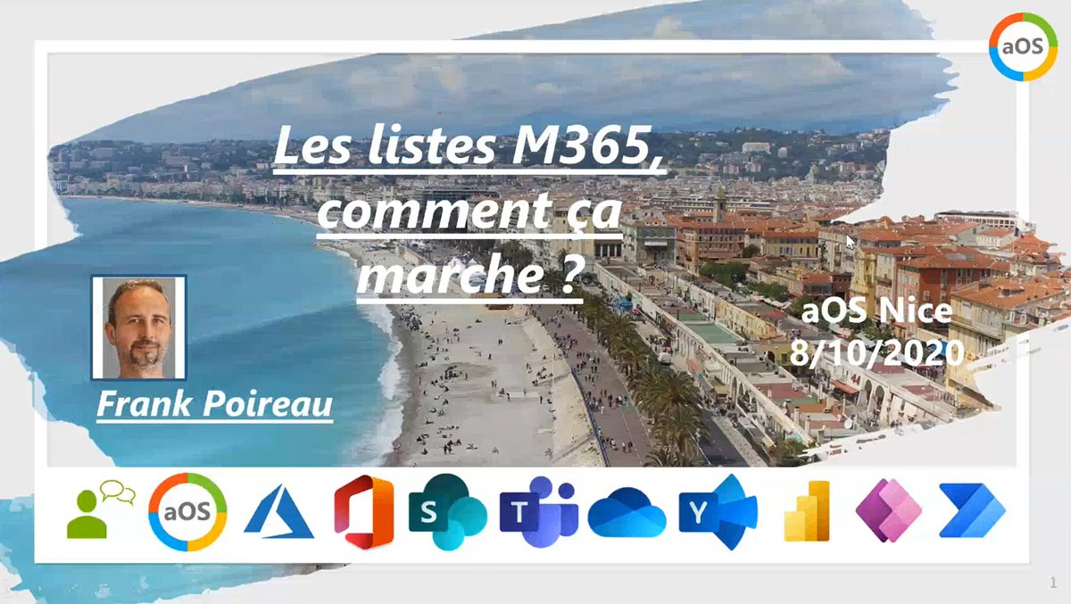 aOSComm's tweet image. 🚀 Découvrir les listes #Microsoft365
par @PoireauFrank

🎞️ C&apos;était l&apos;une des sessions qu&apos;il ne fallait pas rater au dernier #aOSNice #aOSOnline
Vous pouvez la revoir ici loom.ly/v_UH19w

#aMSOnline #Microsoft365 #Office365 #PowerPlatform #MicrosoftLists #MicrosoftTeams