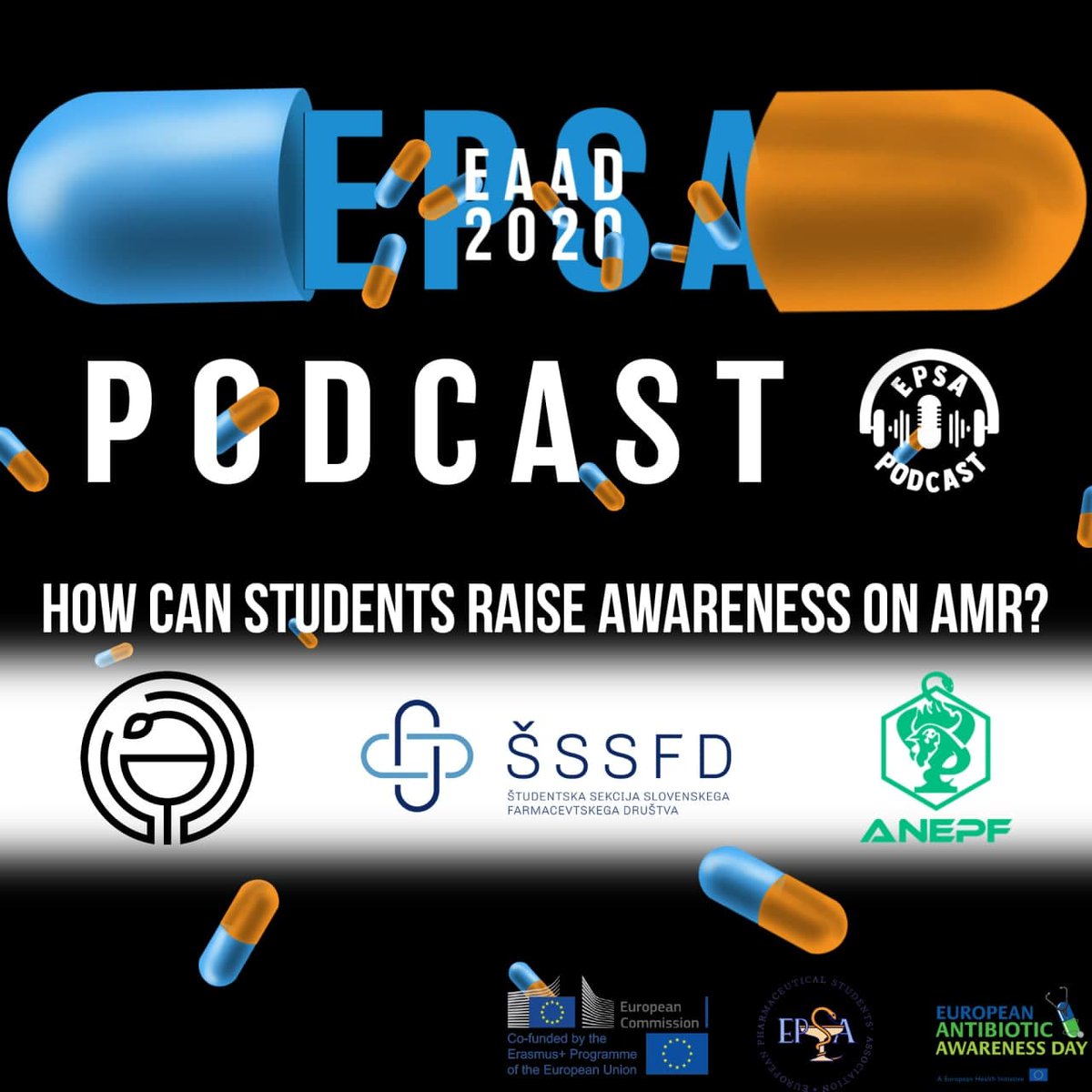 EPSA_Online's tweet photo. #EPSAPodcast
#EAAD is an European Public Health initiative that aims raise awareness about the threat of antibiotic resistance and the importance of prudent antibiotic use
Check out what ŠSSFD, @Pharma_ANEPF and @CzPSA have done to raise awareness about antibiotics resistance https://t.co/QFi1LdjpT1