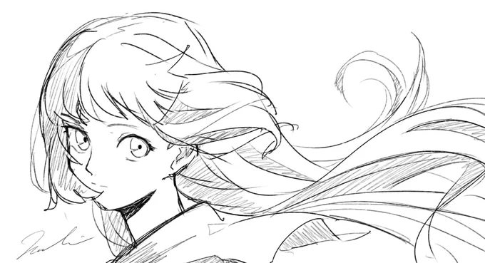 昼休みに落書き 