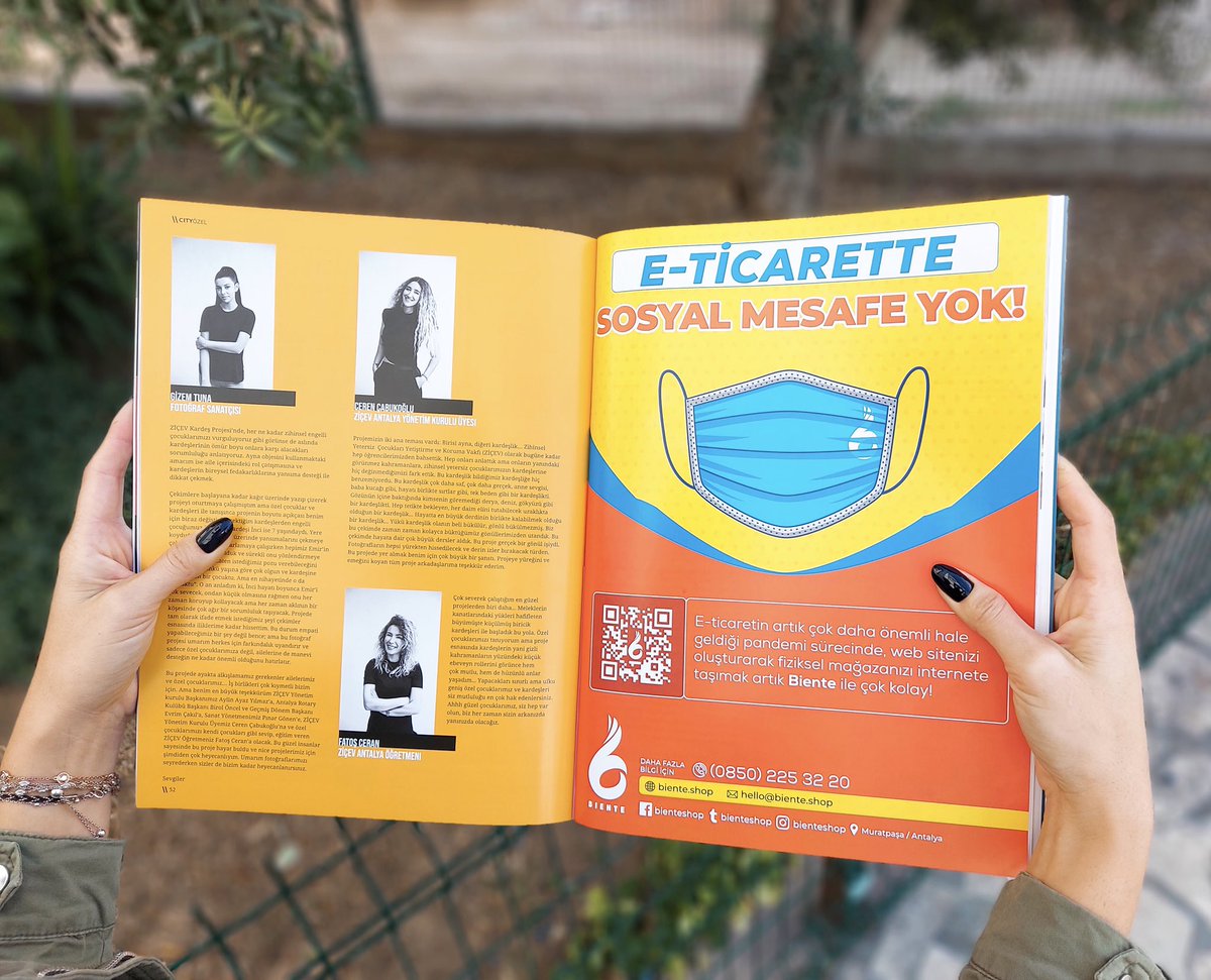 E-ticarette sosyal mesafe olmadığını bu ay Antalya’nın sevilen dergisi İncity okuyucularına ulaştırdık.