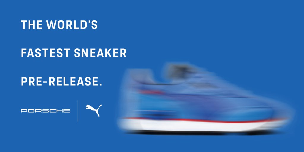 On November 16, at 12 pm (ET), you’ll have 2.7 #seconds to select your favorite pair of shoes. The same amount of #time it takes the #911 Turbo to go from 0 to 60 mph. Like the 911 Turbo itself, you better be fast. Mark your calendar. <a href="/Porsche/">Porsche</a> x @Puma