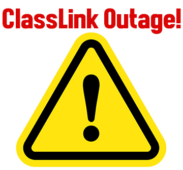 Richlandhigh's tweet photo. ClassLink is experiencing a partial outage nationwide. This outage will prevent some users from accessing the https://t.co/nPnpg6rgqh portal and logging into Chromebooks. BISD is monitoring the situation with ClassLink and will send an update once it is resolved. https://t.co/IwarREkRgD