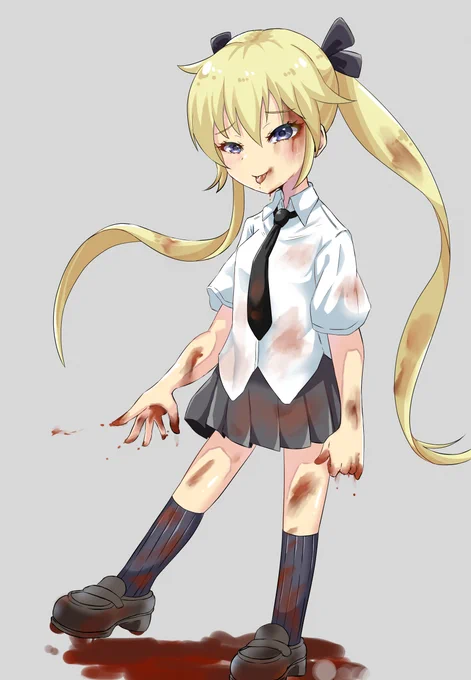 そうだ、ソーニャちゃんは殺し屋さんだったんだっけ#キルミーベイベー 