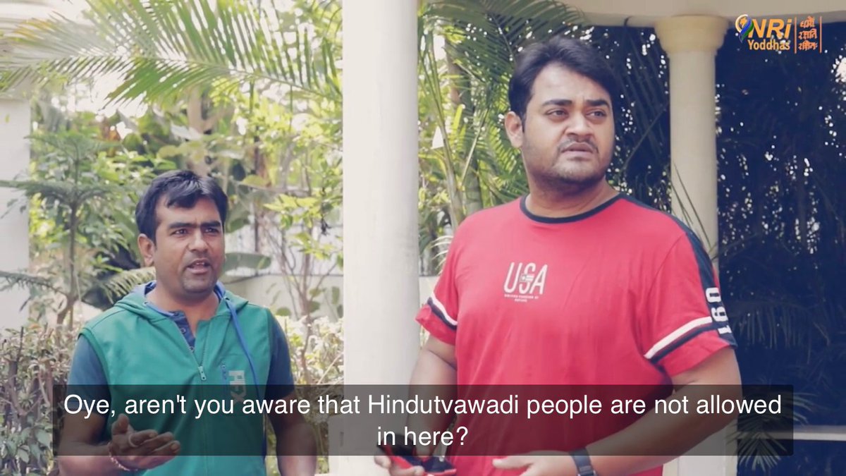 NRIYoddhas's tweet photo. If we don’t raise our voice now, in 2030, in India, Hindutvawadi people with Tilak on forehead won’t be allowed in cities to roam around freely. WAKE UP before it’s too late. Watch our short film on Save Hindu festivals https://t.co/OopvmZusLK #SaveHinduFestivals #Diwali2020 https://t.co/Jziw8BIlgZ