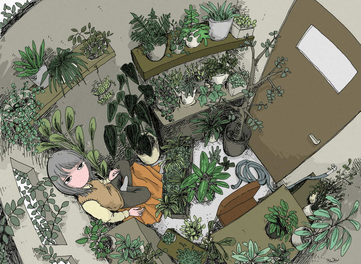「『息がしやすい』 」|るんるん📘お休み中のイラスト