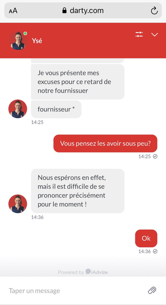 jaggle31's tweet photo. @Darty_Officiel @PlayStationFR Bon là je pense que c’est mort pour le DAY ONE PS5... https://t.co/rbDSf3KA4D