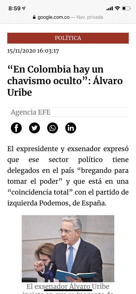 Iván Cepeda Castro tweet media