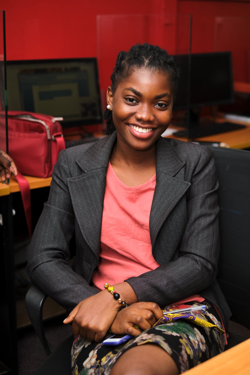 JoyMediaGhana's tweet photo. Congratulations to our Student Journalist of the Year,  @realanniejoy. Cheers to more wins. Well deserved. #WeAreJoy #Aseda https://t.co/cueRmd61gn