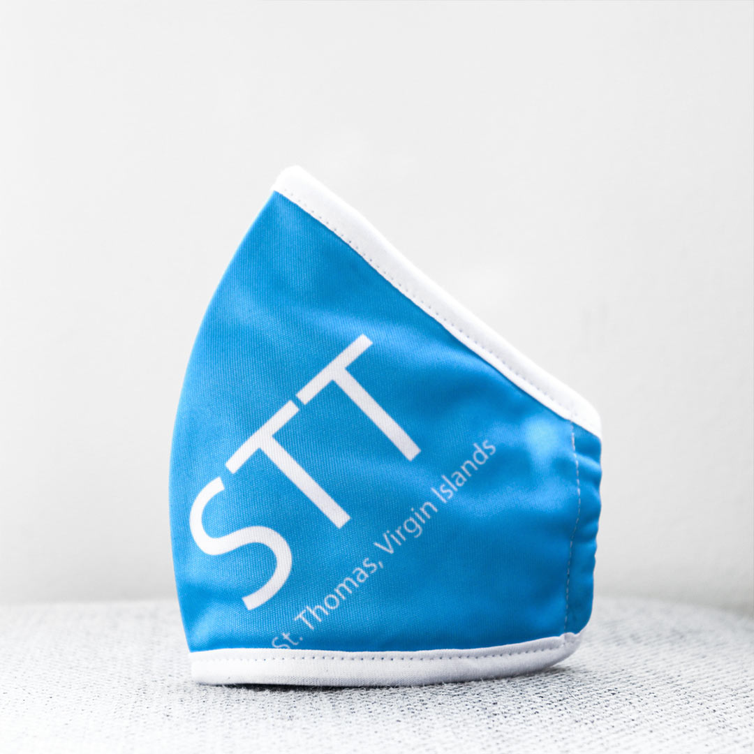 VITraders's tweet photo. St. Thomas Fashion Face Mask⁠
Cloth face masks are washable and reusable. This is a two layer face mask with filter pocket. The mask has the abbreviation for St. Thomas, STT across one side. ⁠
⁠
https://t.co/k8TZkJ6a1y
⁠
#virginislands #vinow #mask https://t.co/TOgvsfb4E6