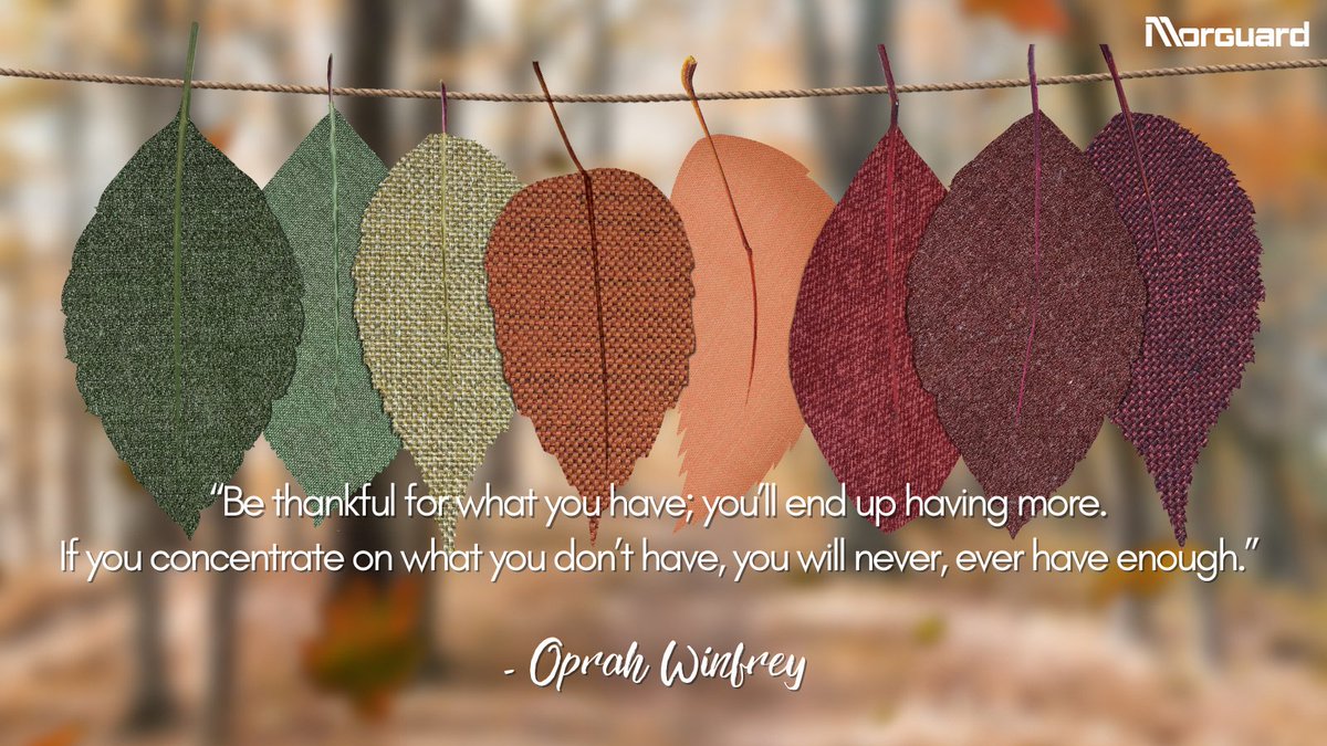 There is so much to be grateful for this time of year! 🍂 The more thanks you have to give, the more gratitude you’ll welcome into your life. Focus on all that is good right now. ✨  #MondayMotivation #MorguardApartments