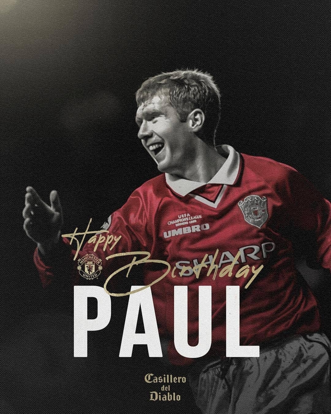 Happy Birthday Paul Scholes! 