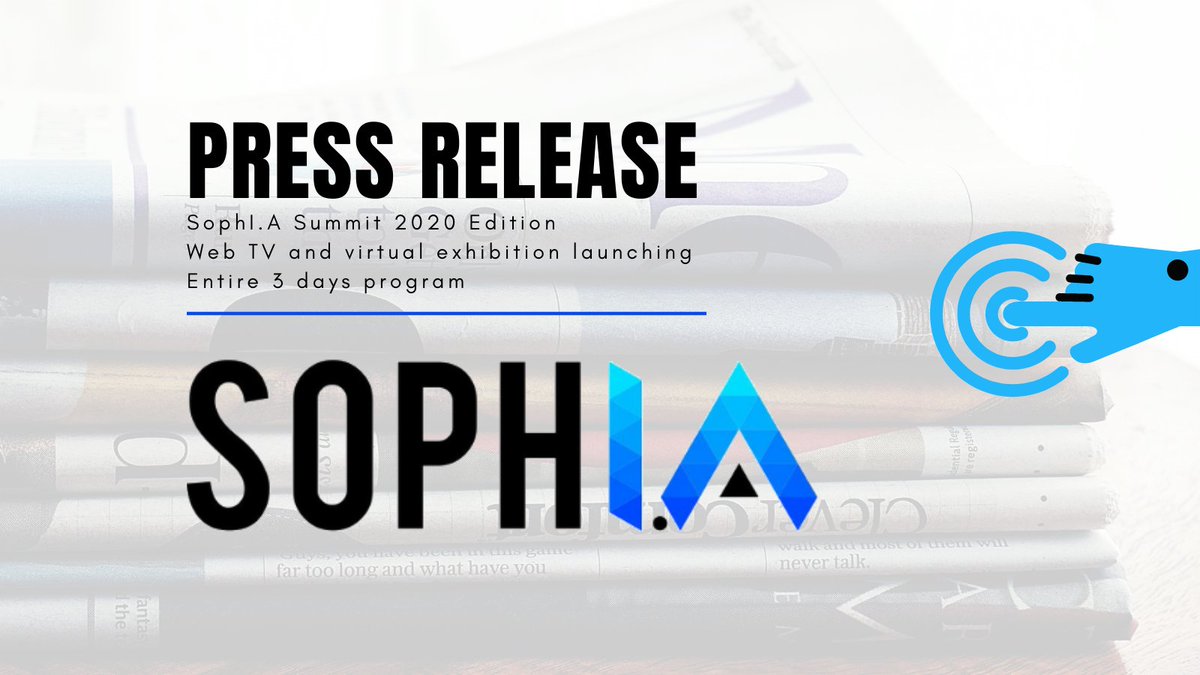 Summitsophia's tweet photo. SophI.A Week here we go ! #AIWEEK2020
Press conference launching the #Sophiasummit tomorrow at 11:00 am 🎙️
More info about the summit on https://t.co/dGuWROl0vV
@NiceMatinEco
@Tribuca
@webtimemedias
@INMagazineCA https://t.co/QSNOKrR0iB