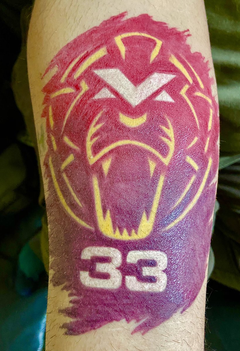 kenadams1968's tweet photo. How you liking the new tattoo @Max33Verstappen ? @redbullracing @F1 #tattoo #maxverstappen #f1 https://t.co/yDzNDb6rv2