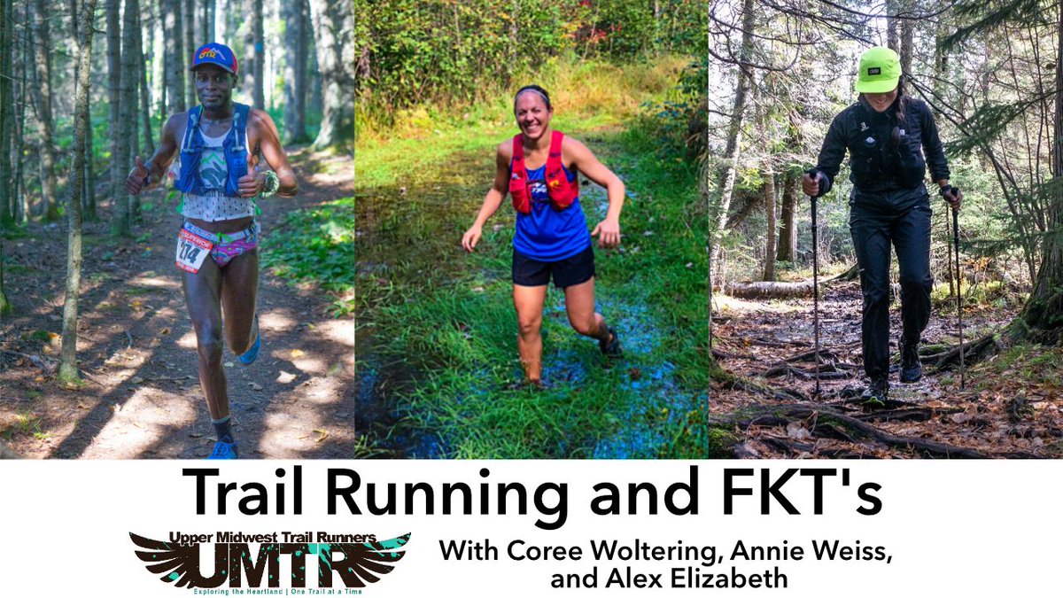 UpperMidwestTR's tweet photo. Hey everyone, it's here! Check out our year end conversation with three awesome athletes. We talk about how FKT's and Trail Running connect. Video is over on our YouTube channel: https://t.co/o4l2krOPej https://t.co/GYyWDRlzdx