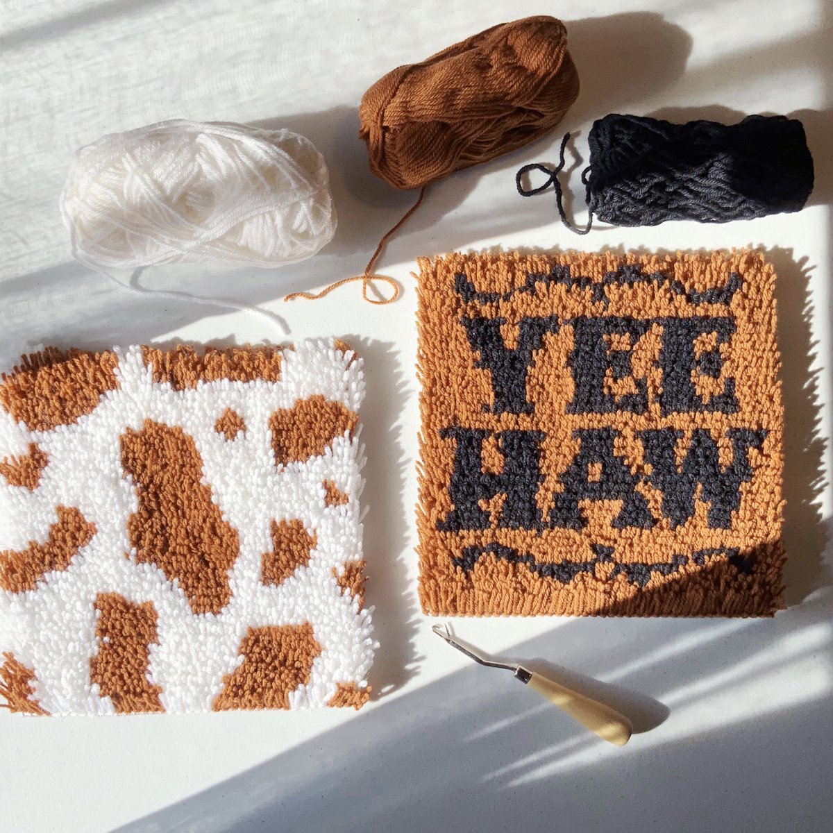loveevy's tweet photo. WHAT! My latch hook kit was featured in a @TeenVogue gift guide 😭😭 I’m crying! https://t.co/GBpZjUoJLQ