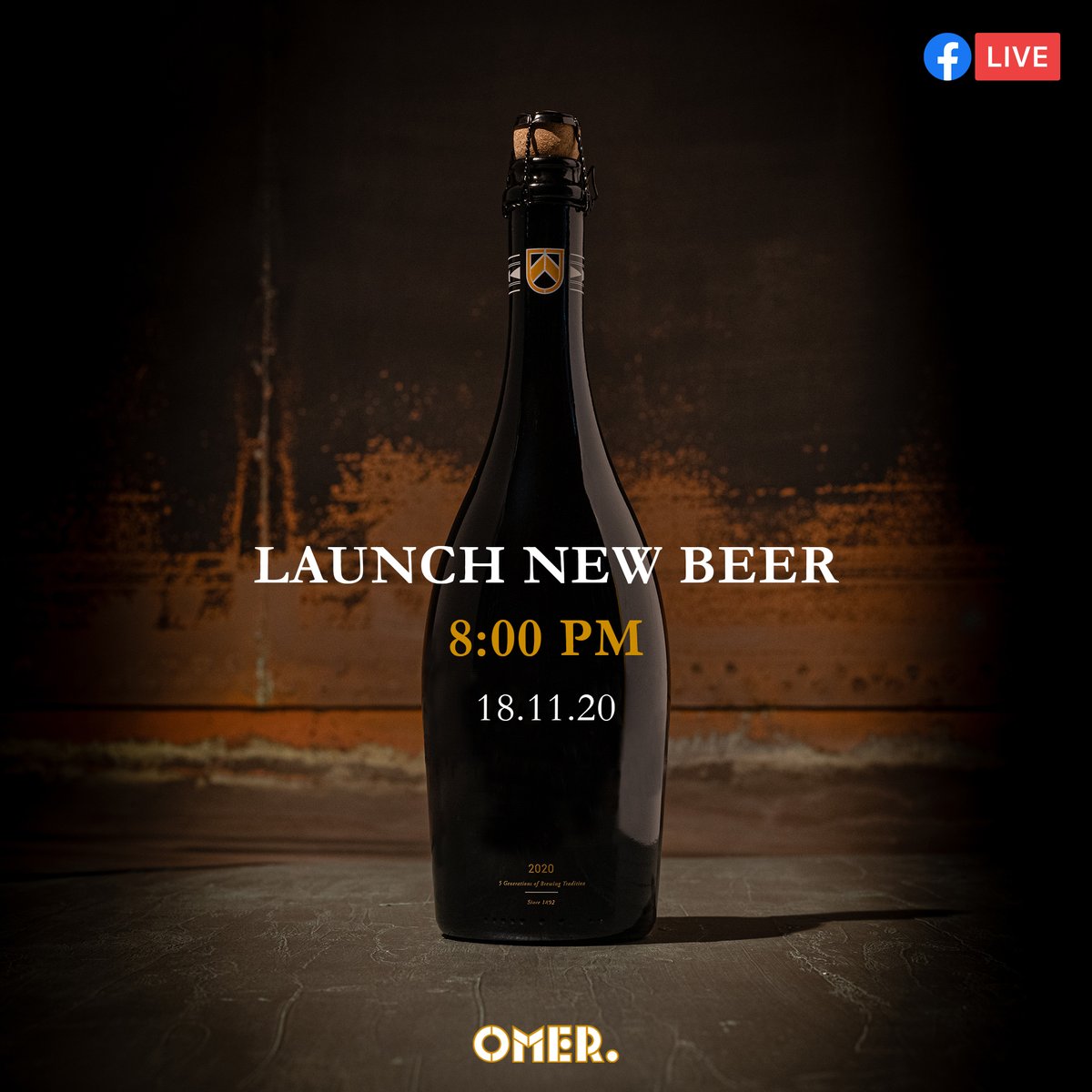 Omer Vander Ghinste (<a href="/OmerVDG/">Omer Vander Ghinste</a>) are set to launch a new beer on Wednesday. Any guesses on what it will be? Imma guess a new england ipa with lactose.