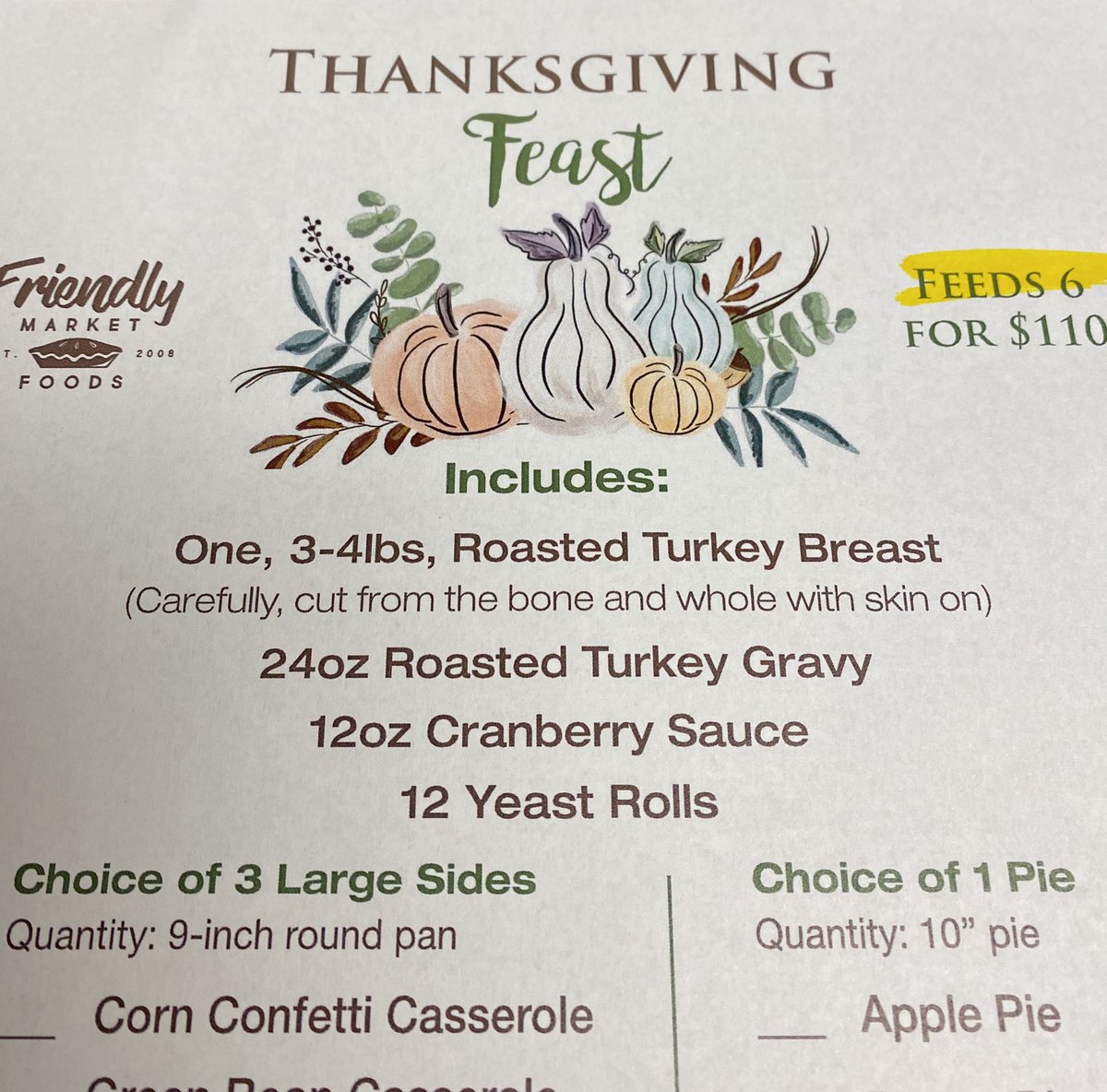 Thank you to the generous folks who purchased Thanksgiving meals for school system students and their families in need. #ShineTheLight ... with kindness!