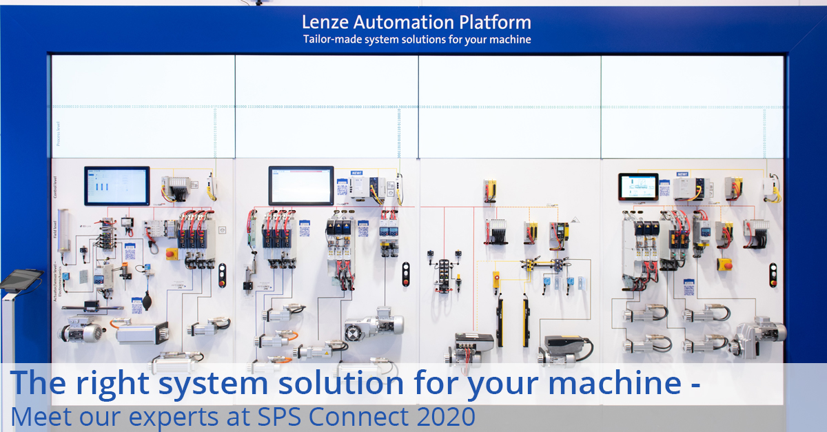 Lenze_Gruppe's tweet photo. Future-proof system solutions for your machine or plant secure your competitive advantages.
Added value of our tailor-made solutions: Connectivity, Openness, Scalability, Modularity and Safety. Visit us @spsmesse👉 https://t.co/KlLfaaAmdL
#IntuitiveAutomation #Digitalization https://t.co/kXSMdFm0d2