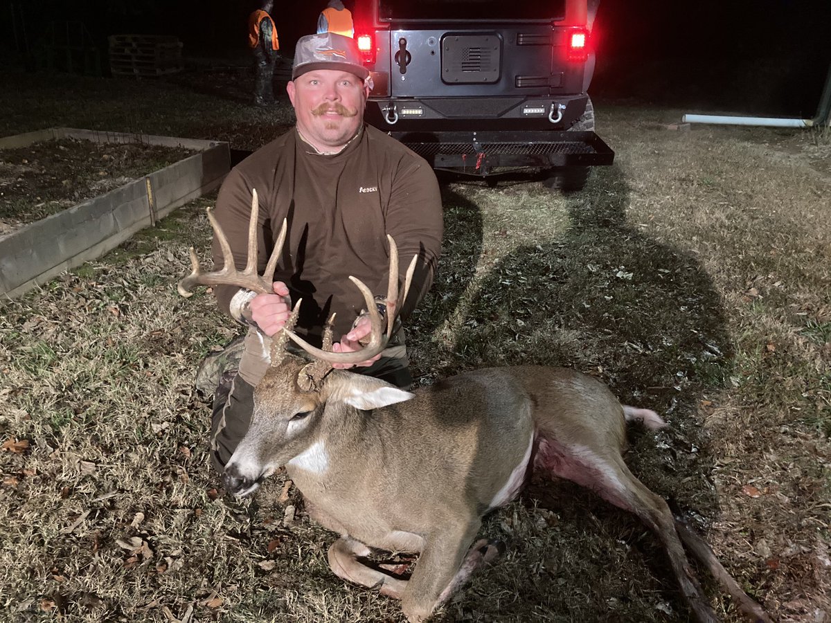 Punched my MO tag last night!