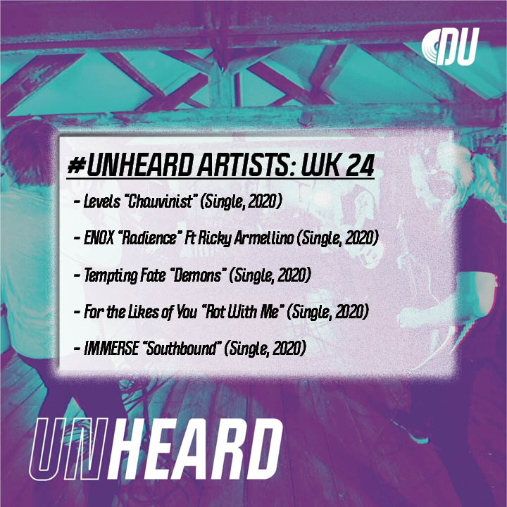 TheUUPlaylist's tweet photo. PLAYLIST REFRESH: WEEK 24
.
@WeAreNerv snags #1 followed close by @globalplaguemetal and @Sal3mmusic! 
.
Peep the playlist now: https://t.co/iceln7kf0L https://t.co/6ZjF9fU8xY