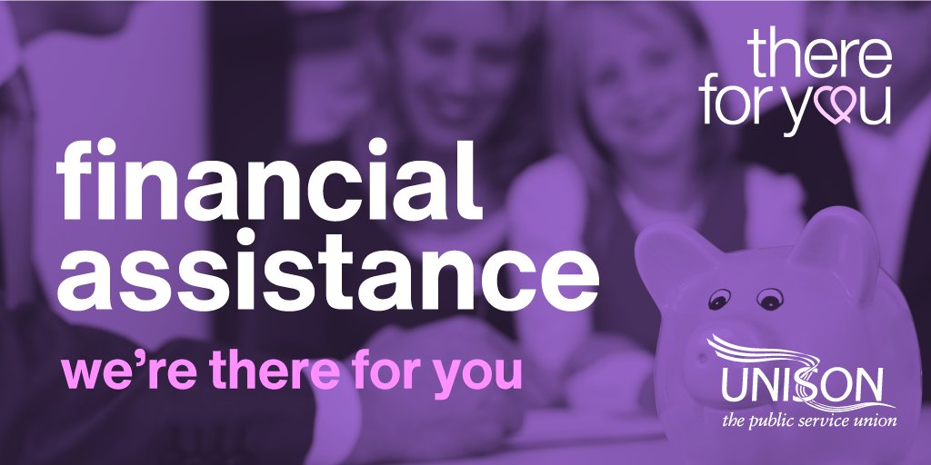 UNISON_SE_YM's tweet photo. Have your or your partner lost your job, had your hours cut or been furloughed? UNISON members struggling due to coronavirus can apply for financial help from our charity #ThereForYou. https://t.co/yFmb5dO8GT https://t.co/sppnZsOHT7