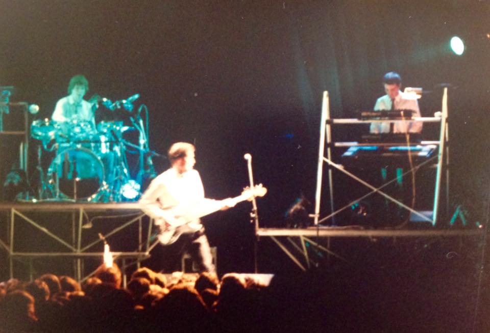 OMD40_'s tweet photo. #OTD Monday 17 November 1980 Orchestral Manoeuvres in the Dark bring the Organisation tour to the good people of #Sheffield and play at the City Hall. (fan pic via Facebook) #OMD40 #Organisation40 https://t.co/lHSrLdeu9Y