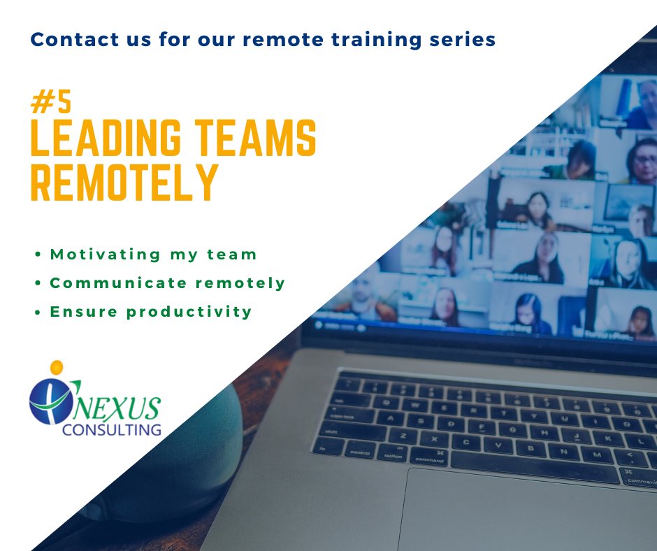 RaminNexus's tweet photo. 5 common challenges of #leadinginthenewreality

 1: Optimizing technologies  
 2: Ask better questions &amp; listen 
 3: Motivating team-members
 4: Uplifting your team-spirit
 5: Evaluating performance

Get solutions to increase #teamwork  #workingfromhome
#remotejobs #management https://t.co/DPjkYh3kTj