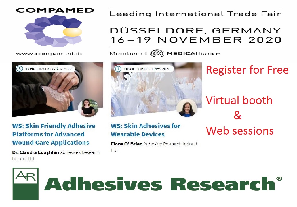ARadhesives's tweet photo. Join us at the COMPAMED2020 virtual show https://t.co/erp6xzwnAL