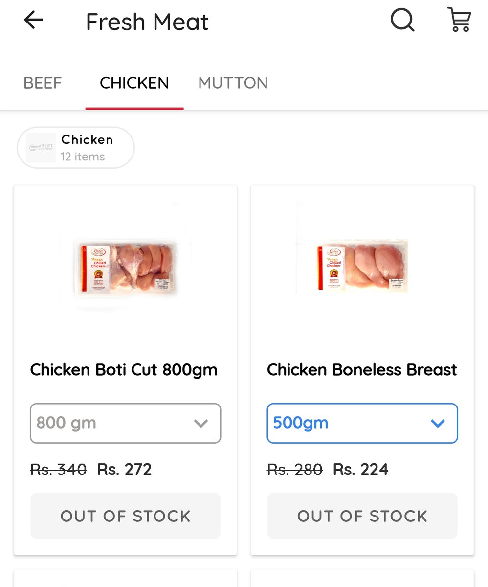 Any one can sell anything at a discount especially in a price sensitive market like Pakistan. Maybe there is a larger strategy at play. But burning discounting  $s & not having product is likely a far worse sin. Conversion funnel is push notification to OUTOFSTOCK in 3 clicks?