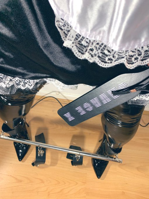 After having my ass destroyed by hush operated by a follower he told me to dress as slutty as I can in<a href="/tag/sissy"class="tags"><span>#sissy</span></a>
