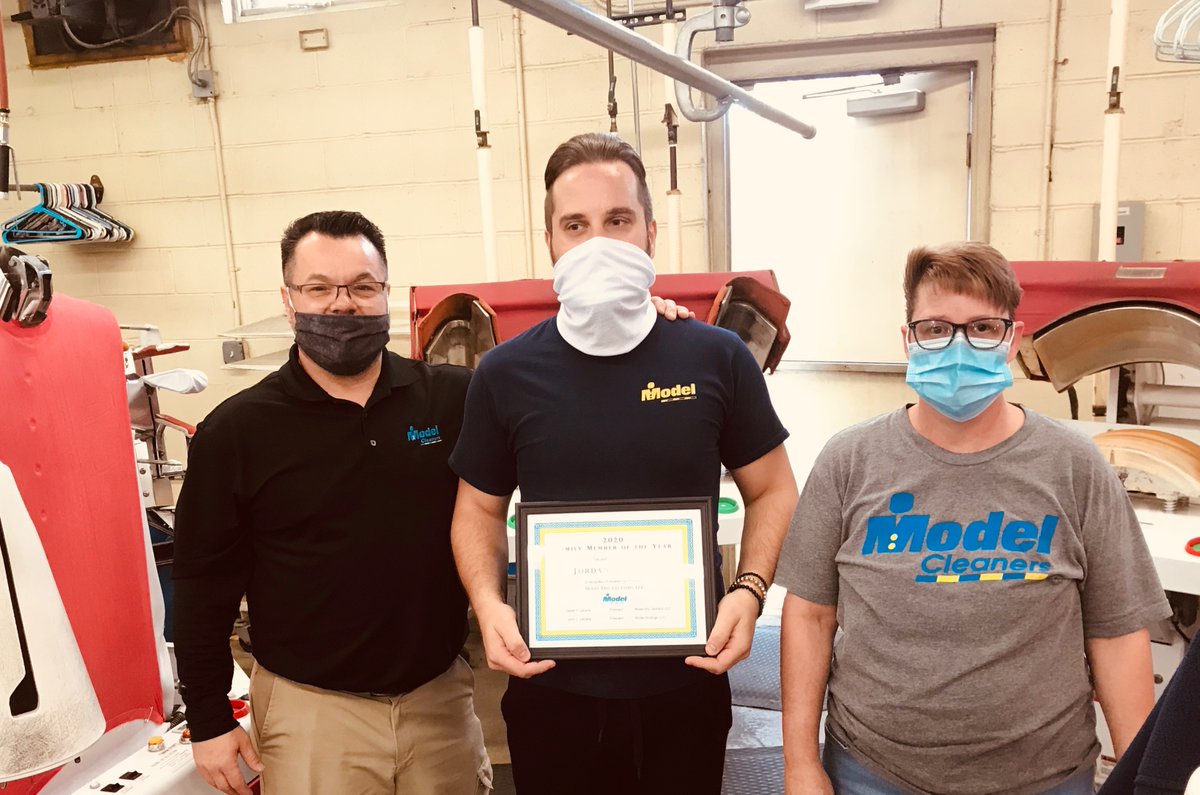 modelcleaners's tweet image. Let’s give it up for Jordan Voelzke! He was named Model Cleaner’s 2020 Family Member of the Year!

#Pittsburgh #ModelCleaners #MondayMood
