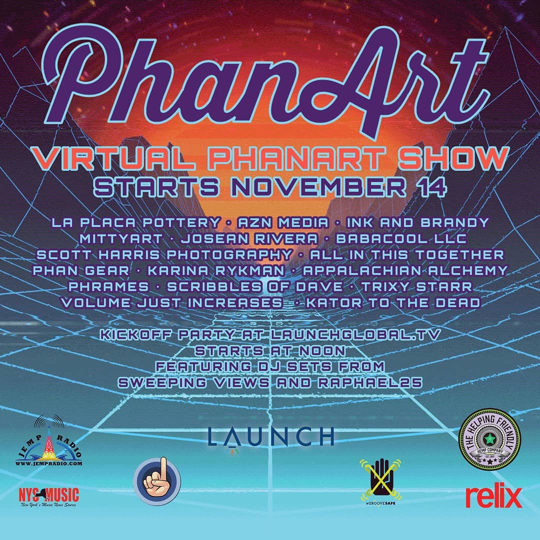 UncleJohnsWorld's tweet photo. Hi fam, we're participating in the virtual @phanart show found at ➡️ https://t.co/1E2vRDgV4X ⬅️  Here, you can find links to many vendor webstores, &amp; support your community's retail scene for the holiday shopping season 🎁  Thanks for shopping #smallbusiness ‼️ https://t.co/AplINORfnx