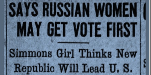 Barish studied Social Service at  #SimmonsUniversity, graduating in 1919. She was a vocal proponent of women’s suffrage, organizing and publicly advocating  #votesforwomen while still a student. She literally made headlines with her strong views!2/
