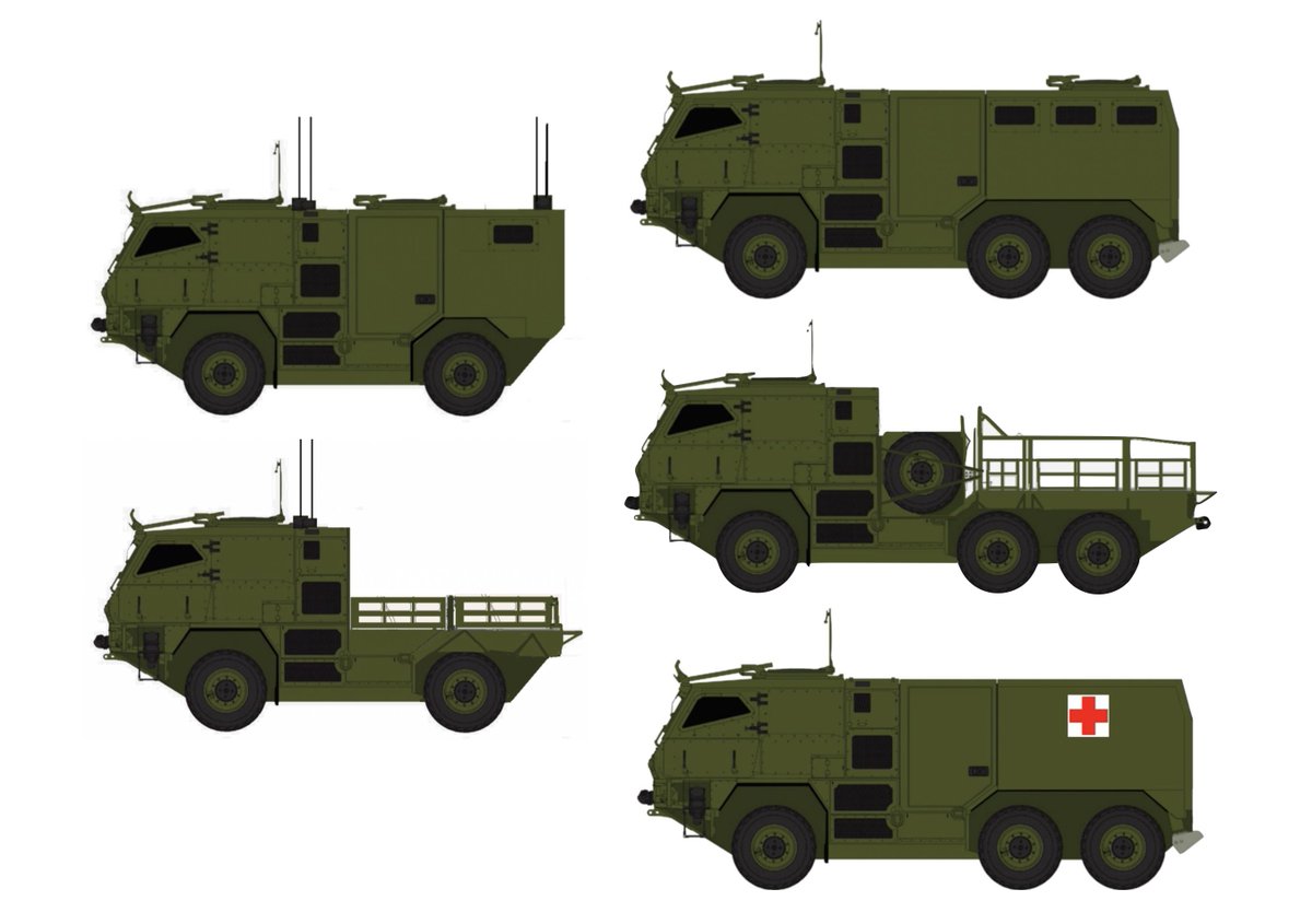 Supacat would easily be able to engineer closed-cab HMT variants to meet MRVP requirements.