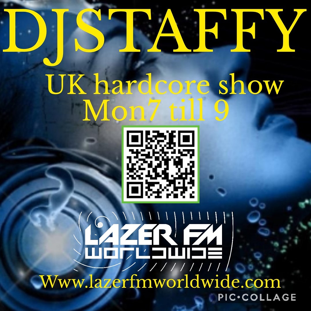 Catch me live from 7 tonight only on lazerfm chat room at lazerFMworldwide.com where u can chat to djs and other ravers come get involved also on tune in app and Facebook live come have a listen